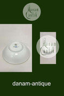 Royal Copenhagen Tradition Hvid Halvblonde m. Guld Ymerskål No 624