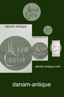 皇家哥本哈根白色弗洛拉丹妮卡珍珠椭圆形餐盘3517