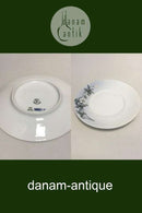Royal Copenhagen Jugendstil Salatteller mit Anemone Nr. 74/10521