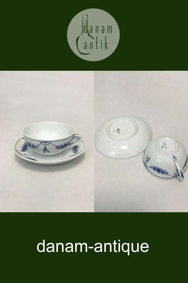 Bing & Grøndahl Empire Thekop og underkop No 108