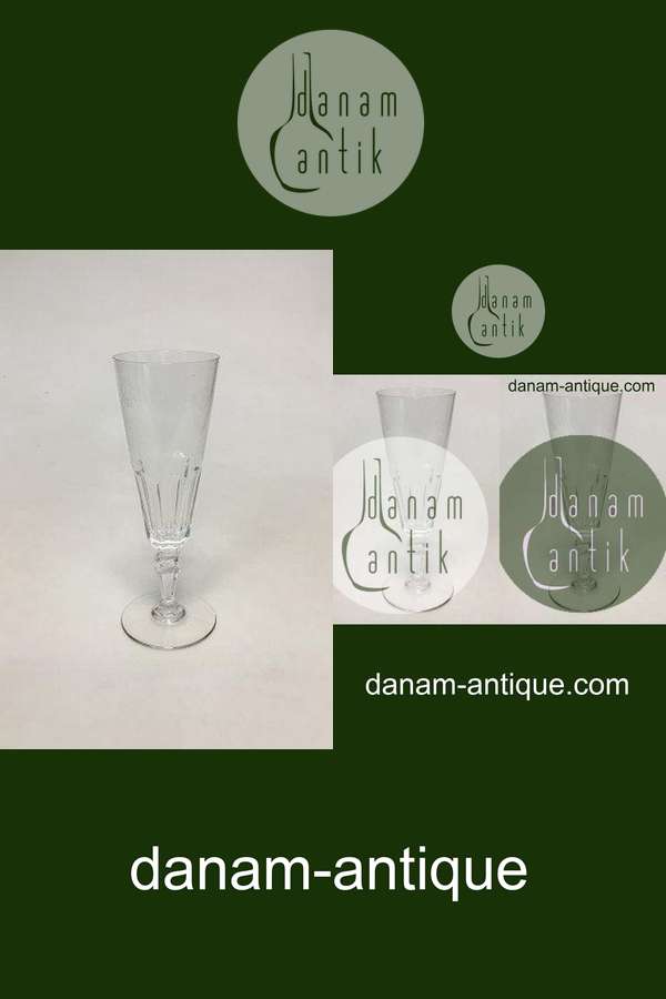 Val St. Lambert Faraday Champagnefløjte