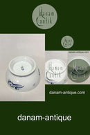 Bing & Grøndahl Jubilæumsstel / Blå Nellike Skål