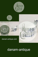 宾和格朗达周年纪念套装/蓝色康乃馨碟子