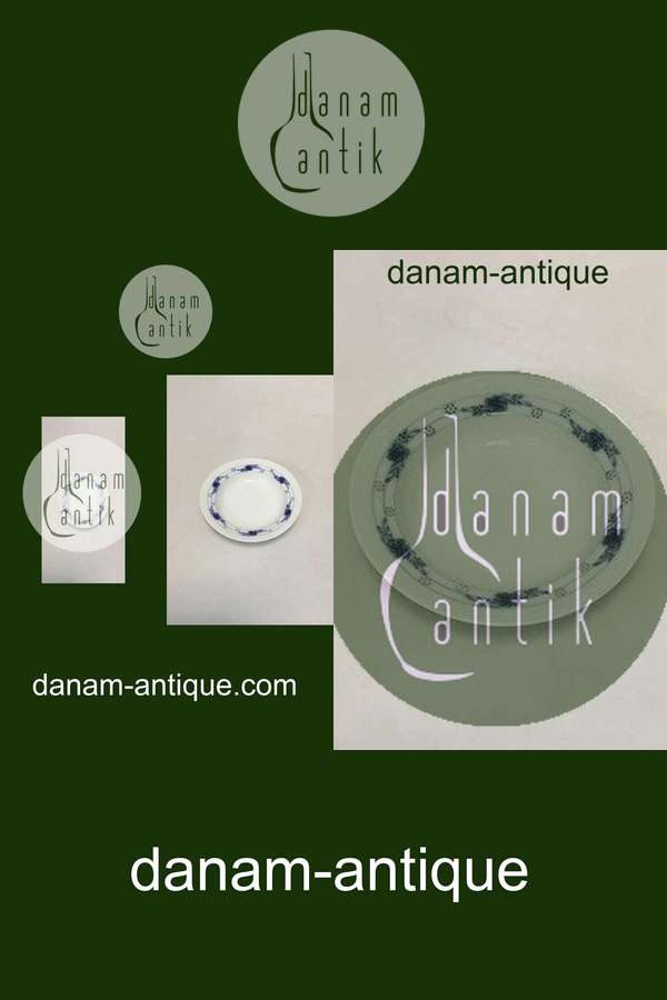 Royal Copenhagen Rosenknop Lille dyb tallerken No 8109