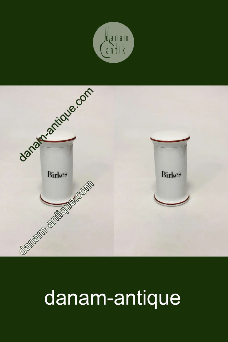 Bing & Grøndahl Birkes Krydderikrukke No 497 fra Apotekerserien