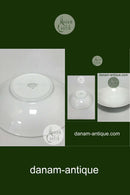 Rørstrand Blue Eld / Blue Fire Deep Plate. Measures 22.2 cm / 8.74"