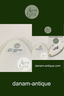 皇家哥本哈根轻型撒克逊花长方形盘子No 1689