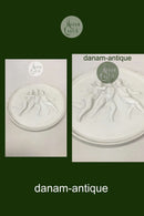 Royal Copenhagen Biscuit Platte Tre Svævende Engle No 89