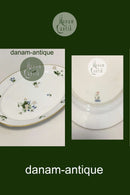 Royal Copenhagen Bellis og Følfod Stort ovalt fad No 9011