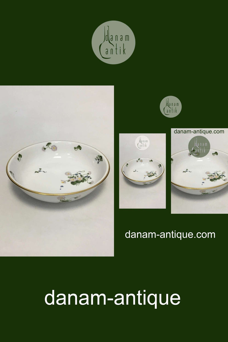 Royal Copenhagen Bellis og Følfod Rund skål