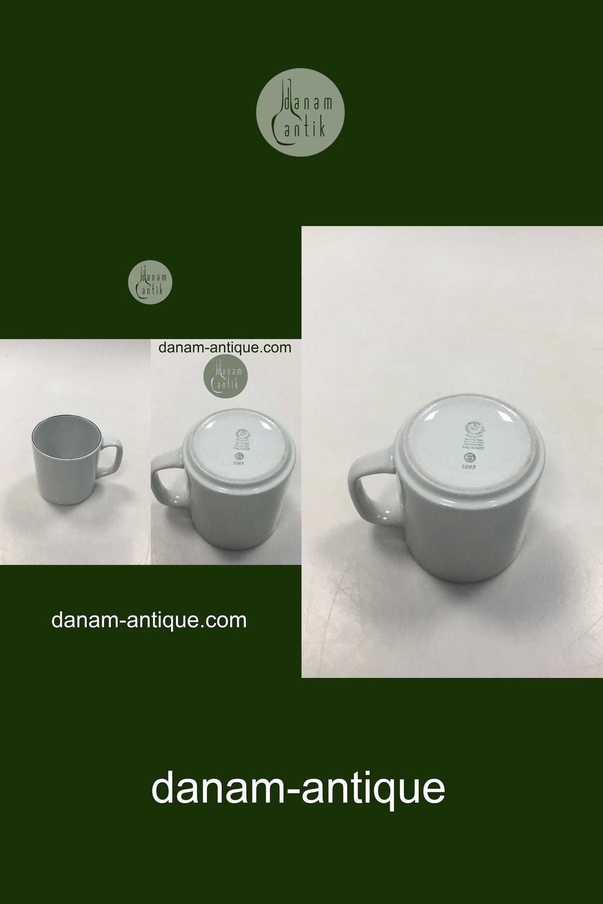 ロイヤルコペンハーゲン ブルーエッジマグ No 3097