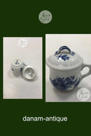 Royal Copenhagen Blå Blomst Svejfet Creme Kop No. 1542