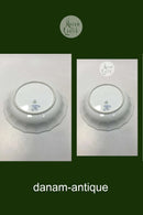 Royal Copenhagen Blå Blomst Kantet flad skål no 8529