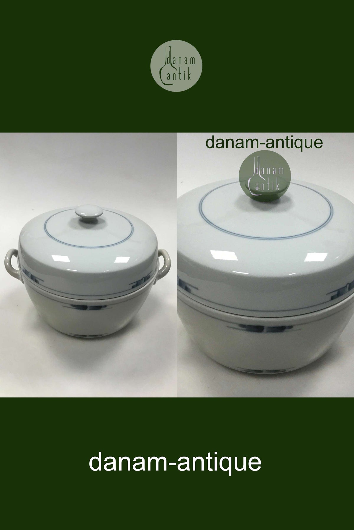 ロイヤルコペンハーゲン ジェミナ テリーヌボウル 蓋付 No 14600