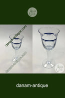 "Blå Klokke" Rødvinsglas Holmegaard