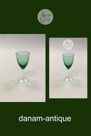Holmegaard Ulla Green White Wine Glass