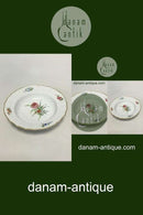 Bing & Grøndahl Saksisk Blomst, Hvid Sidetallerken