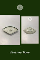 Royal Copenhagen Hjertegræs Trekantet skål No 884/9783