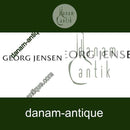 Georg Jensen Sterling Sølv Manchetknapper No 74C