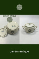 Royal Copenhagen Hjertegræs Sukkerskål med låg No 884/9479