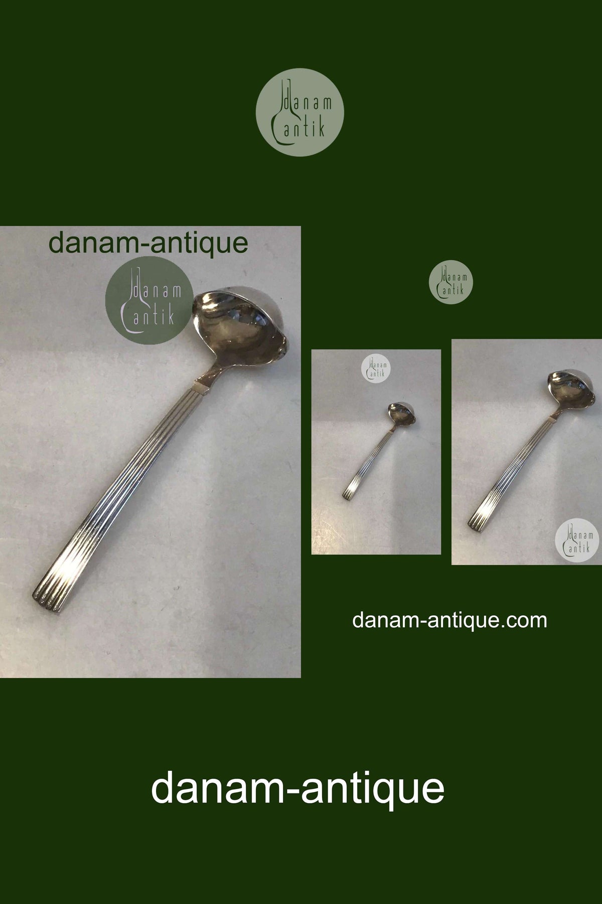 ジョージ ジェンセン スターリングシルバー クリームスプーン No 124