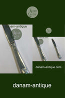 Muschelsilber-Essmesser W & S Sørensen / Fredericia/ Dragsted