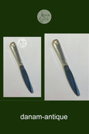 Musling Sølv Spisekniv W & S Sørensen / Fredericia/ Dragsted