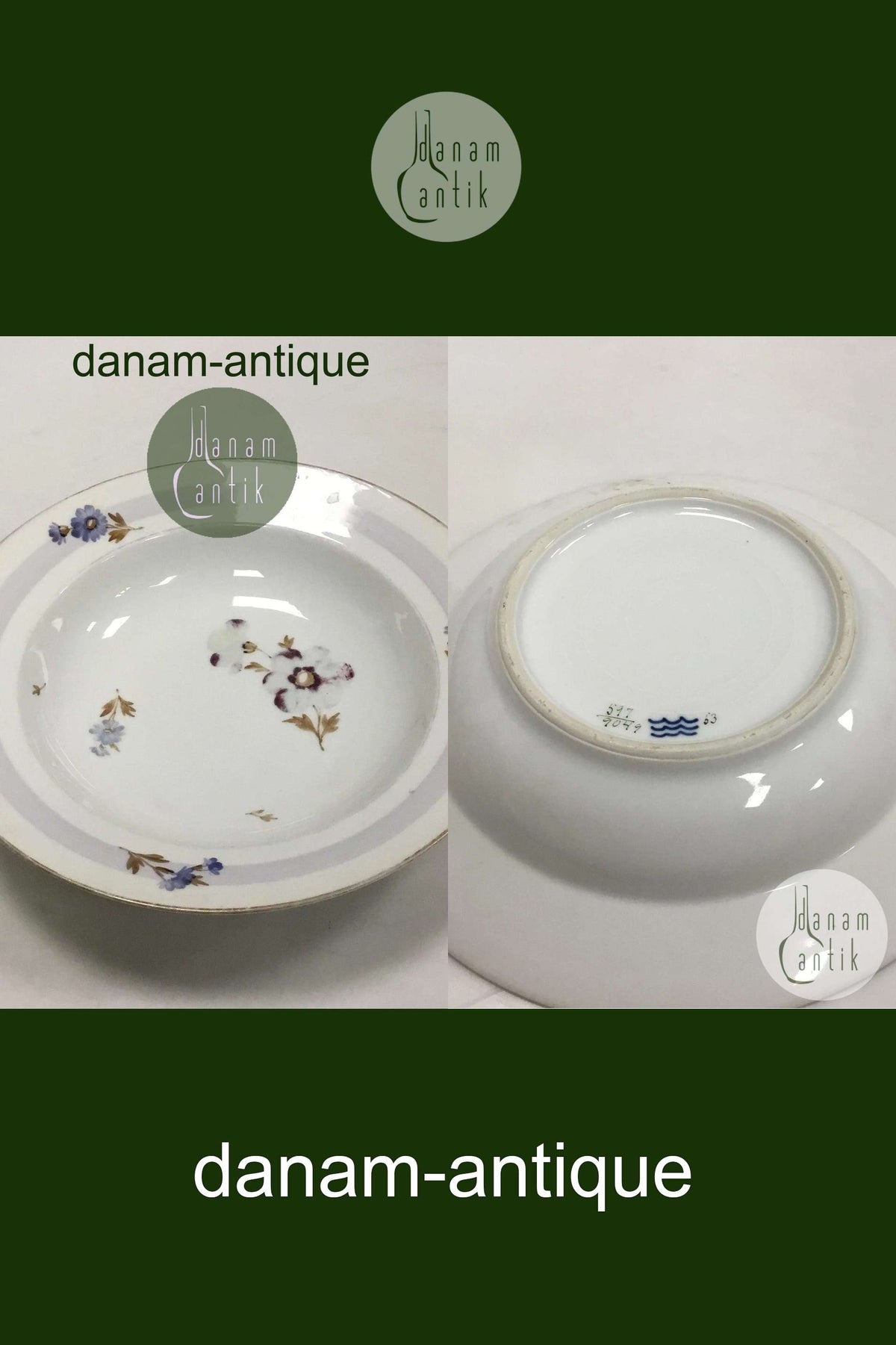 ロイヤルコペンハーゲン セット No.597 深皿 No.9049