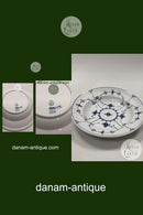 Royal Copenhagen Musselmalet Riflet Hotel Dyb Tallerken No. 2245