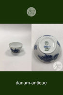 Royal Copenhagen Blaue Blume Geflochtene Zuckerdose ohne Deckel Nr. 8081