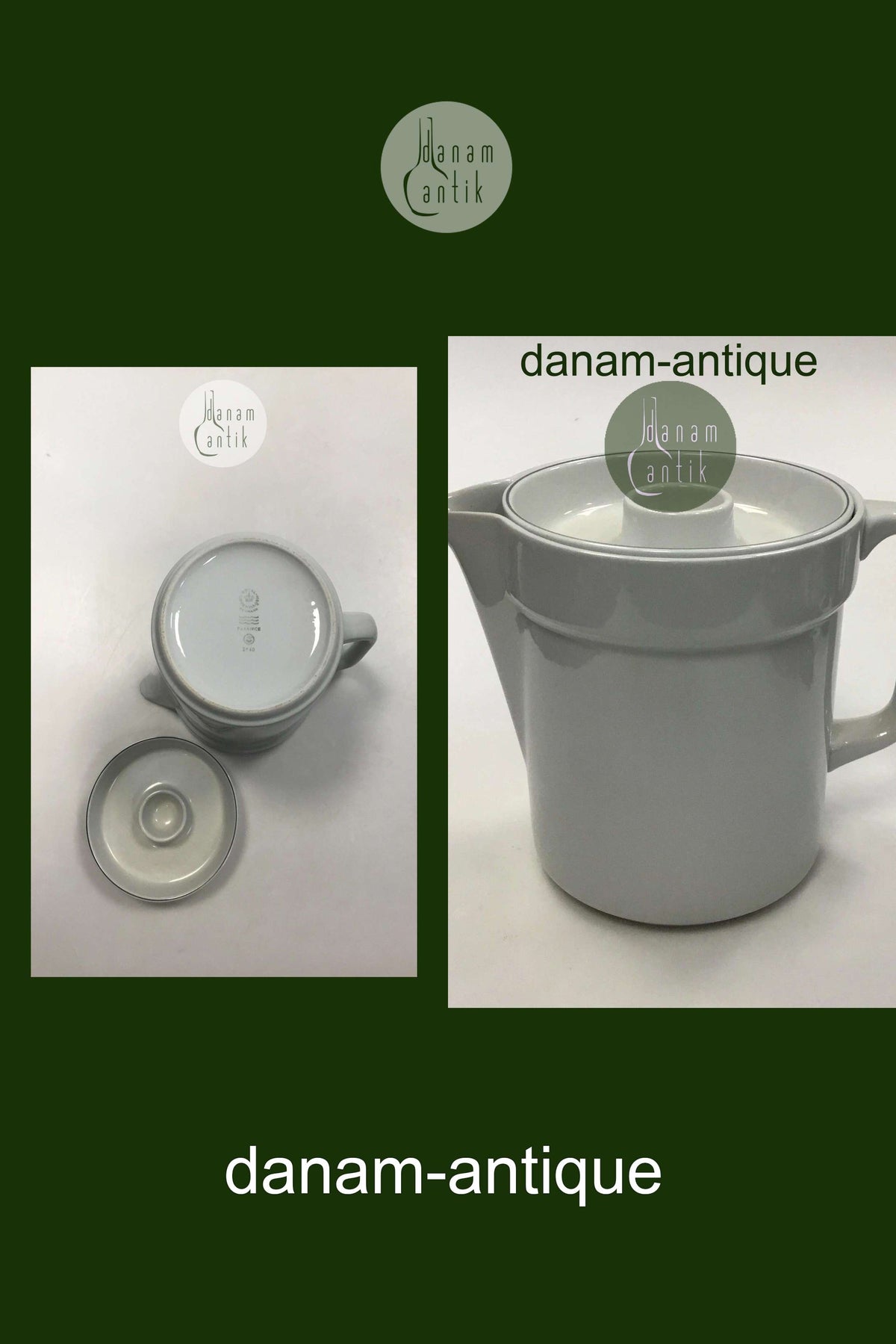ロイヤルコペンハーゲン ブルーエッジコーヒーポット（蓋付き） No 2940