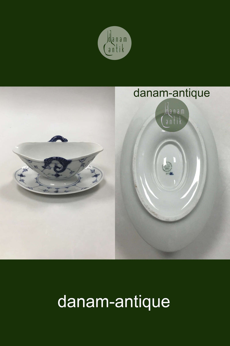 Bing & Grøndahl Blåmalet Musselmalet Sauceskål No 311
