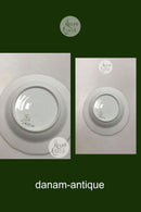 Royal Copenhagen Saksisk Blomst Let Bicelle Dyb Tallerken No 493/2062