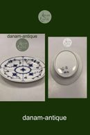 Royal Copenhagen Blaue kannelierte Schale Nr. 234