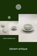 Bing & Grøndahl Elegance, Hvid Thekop med underkop No 473