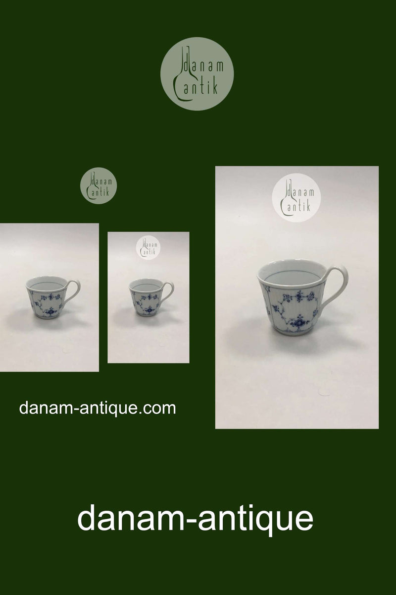 ロイヤルコペンハーゲン ブルーフルーテッド ハイハンドルカップ No 093