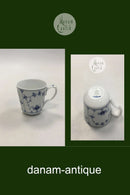 Royal Copenhagen Musselmalet Riflet Krus No. 103