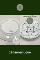 Royal Copenhagen Blauer geriffelter Mittagsteller Nr. 622