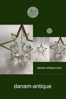 Holmegaard Golden Christmas Fyrfadslysetage - Stjerne 2007