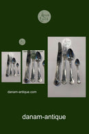 Cohr Herregaard Sølv Bestik til 12 personer 48 dele