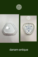 Bing & Grøndahl Sommerfugl med Guld Trekantet Fad No 40