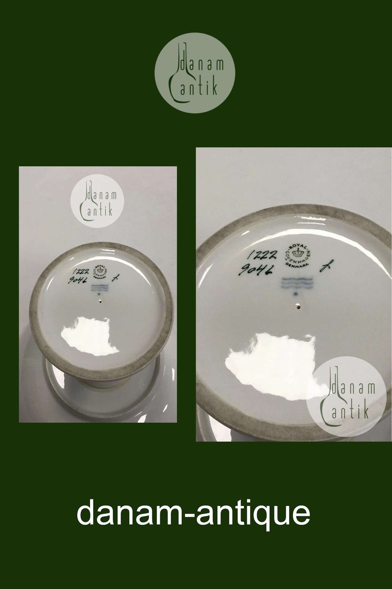 Royal Copenhagen Stel Nr. 1222 Opsats No 9046