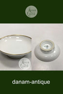 Royal Copenhagen Stel Nr. 1222 Rund skål på fod No 9269