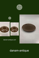 Bing & Grøndahl Kronjyden Azur Umbra Kagetallerken