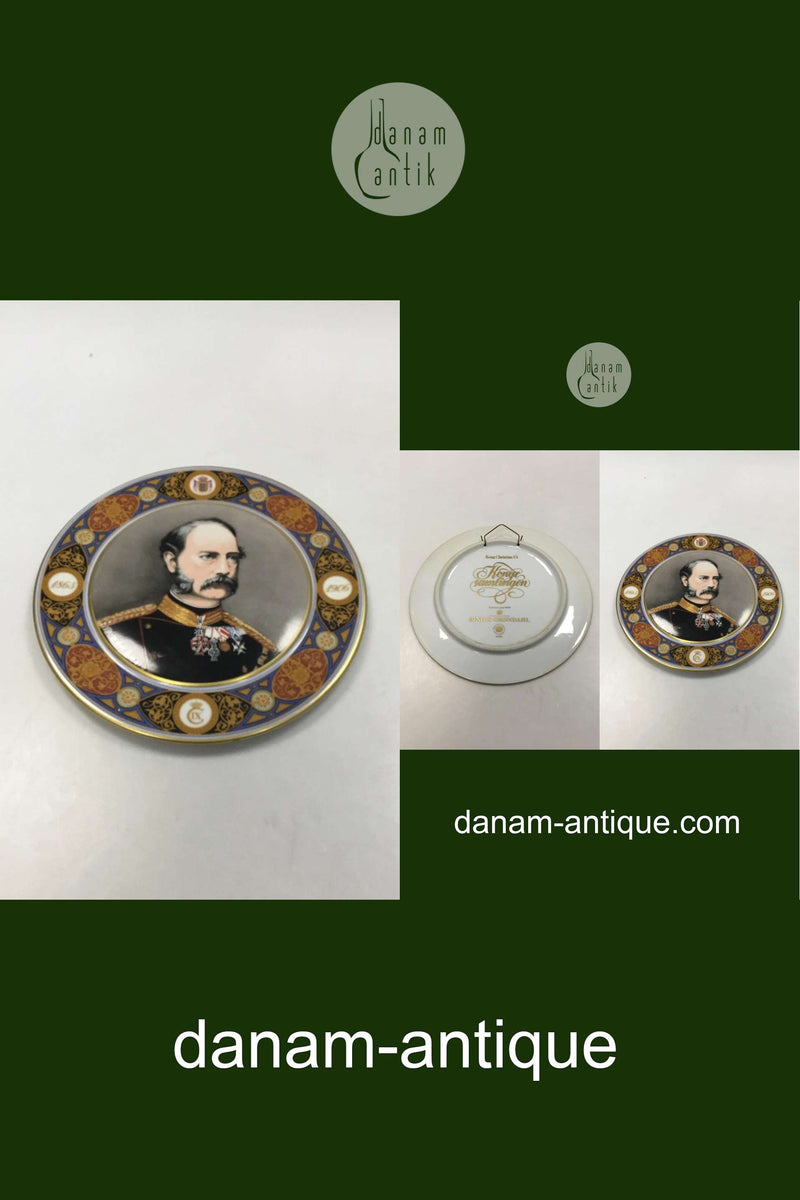 Bing & Grøndahl Platte fra Kongesamlingen, Kong Christian IX No 11412