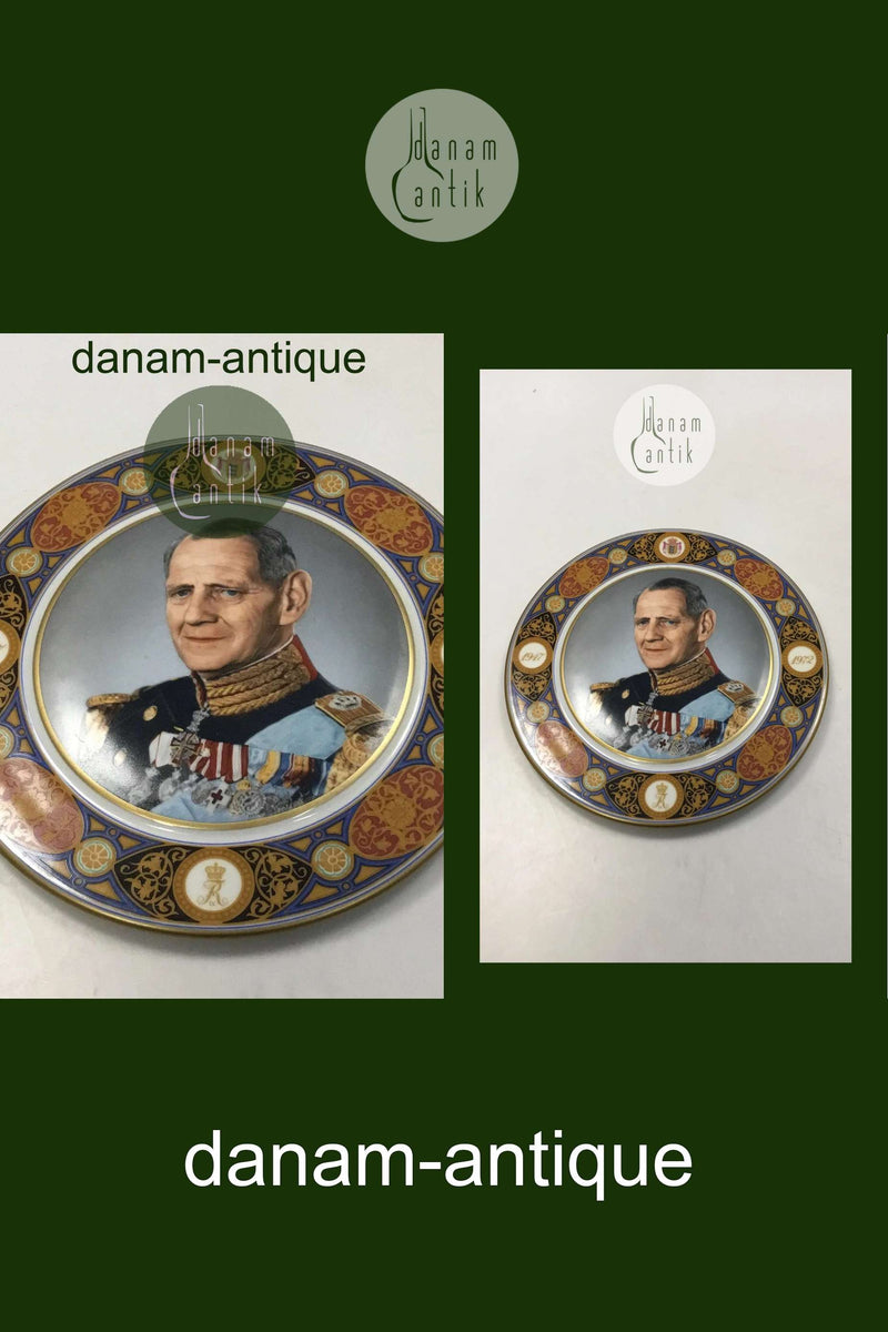 Bing & Grøndahl Platte fra Kongesamlingen, Kong Frederik IX No 11412