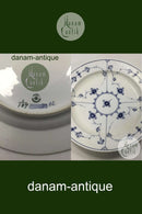 Royal Copenhagen Musselmalet Riflet stort rundt fad No 107