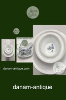 Royal Copenhagen Musselmalet Riflet Saucekande med Underskål No 200