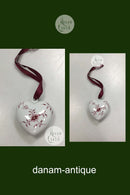 ロイヤルコペンハーゲン パープルモスリン ハート オブ ザ イヤー オーナメント