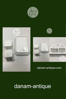 Royal Copenhagen Old Ink Well in white porcelain